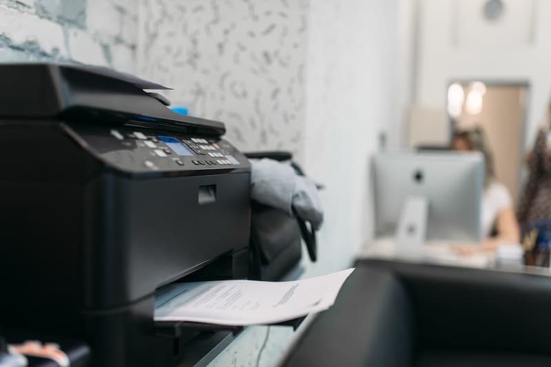 Receiving Fax Documents on a Printer