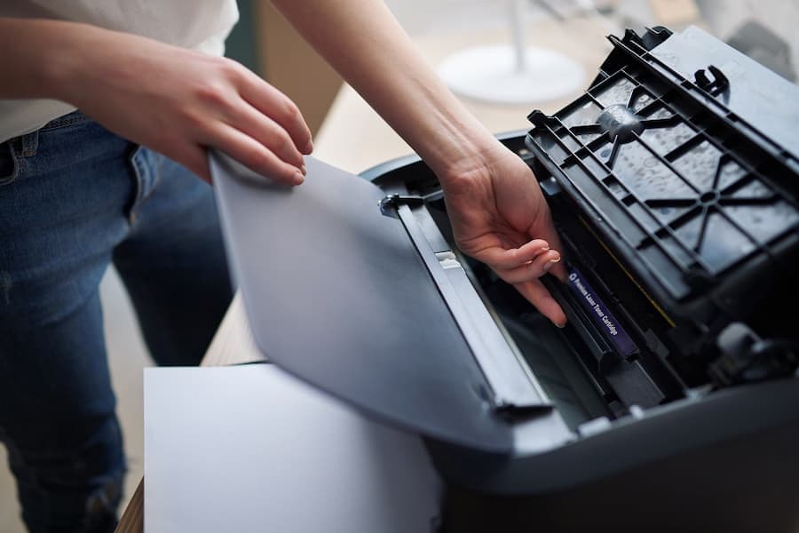 color copier machine in charlotte being used