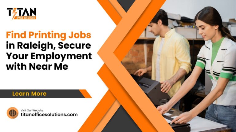 Find Printing Jobs in Raleigh, Secure Your Employment with Indeed.com Near Me