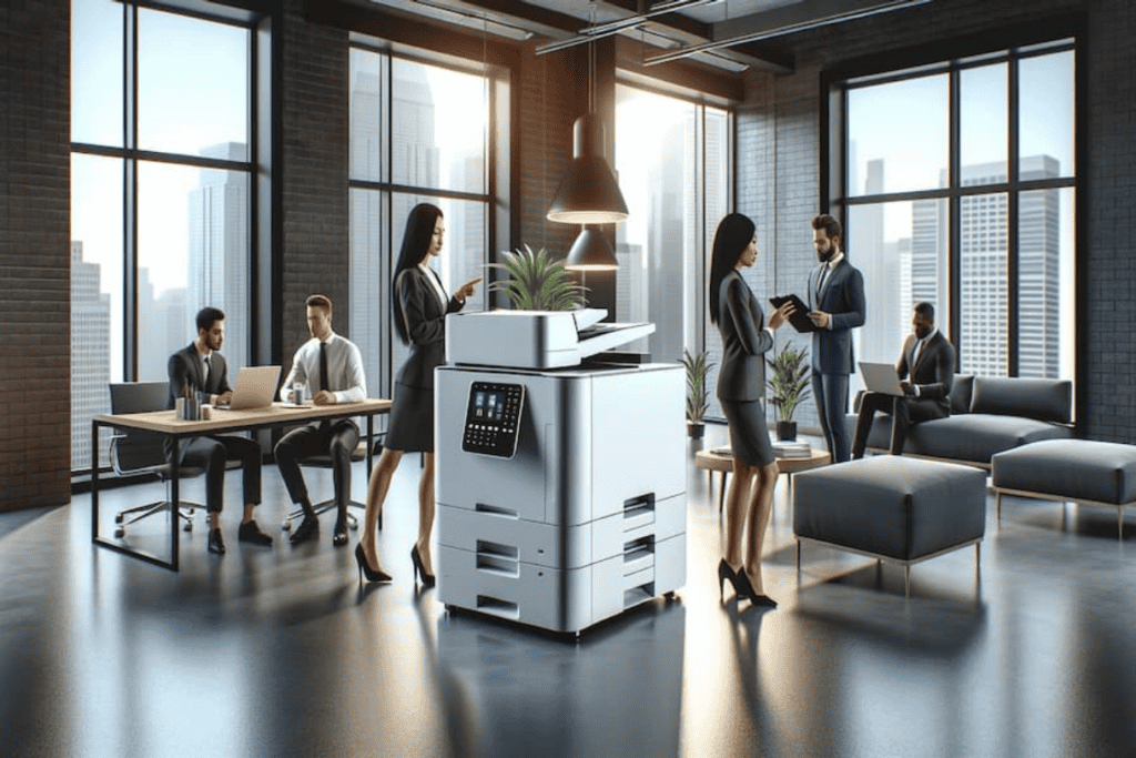 copy machine in office