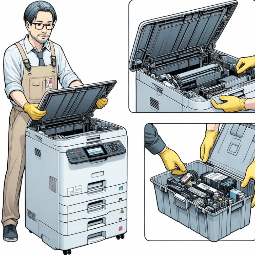 maintaining printer