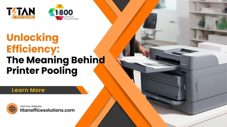 Unlocking Efficiency: The Meaning Behind Printer Pooling